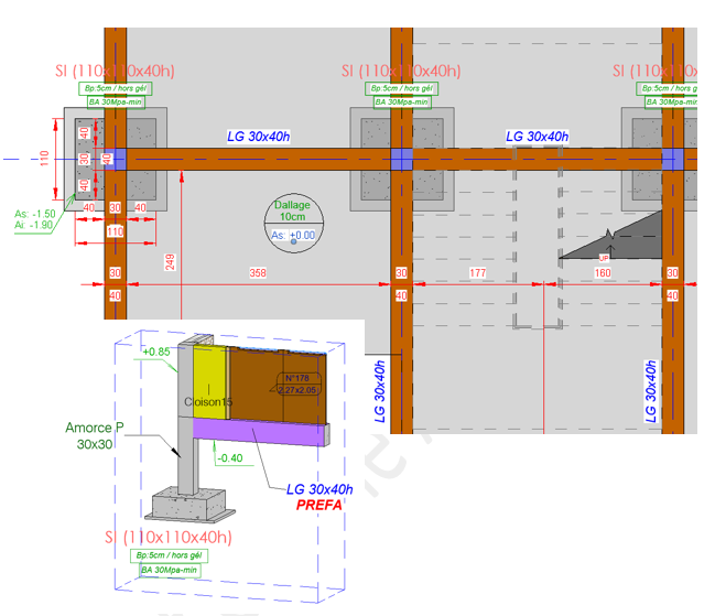 Niveau 1 - REVIT STRUCTURE / Tarif : 8000da